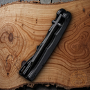 Civivi P87 Folder Folding Knife 2.88" NitroV Steel Tanto Blade Black G10 Handle
