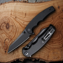 Civivi P87 Folder Folding Knife 2.88" NitroV Steel Tanto Blade Black G10 Handle