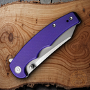Civivi P87 Folder Folding Knife 2.88" Nitro-V Steel Blade Purple G10 Handle