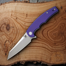 Civivi P87 Folder Folding Knife 2.88" Nitro-V Steel Blade Purple G10 Handle