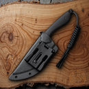 Civivi Concept 22 Fixed Knife 4.88" D2 Tool Steel Full Blade Black G10 Handle