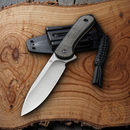 Civivi Elementum Fixed Knife 3.98" D2 Tool Steel Blade Dark Green Micarta Handle