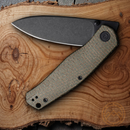 Civivi Sokoke Liner Folding Knife 3.38 14C28N Sandvik Steel Blade Micarta Handle
