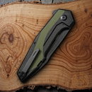 Civivi Hypersonic Folding Knife 3.75" Sandvik 14C28N Steel Blade Stainless/G10