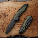 Civivi Hypersonic Folding Knife 3.75" Sandvik 14C28N Steel Blade Stainless/G10