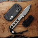 Civivi Circulus Fixed Knife 2" 10Cr15CoMoV Steel Blade One Piece Construction