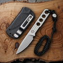 Civivi Circulus Fixed Knife 2" 10Cr15CoMoV Steel Blade One Piece Construction
