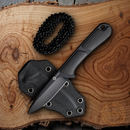 Civivi Mini Elementum Fixed Knife 2.25" Nitro-V Steel Blade Black G10 Handle