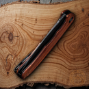 Civivi Praxis Folding Knife 3.75" 9Cr18MoV Steel Blade Cuibourtia Wood Handle