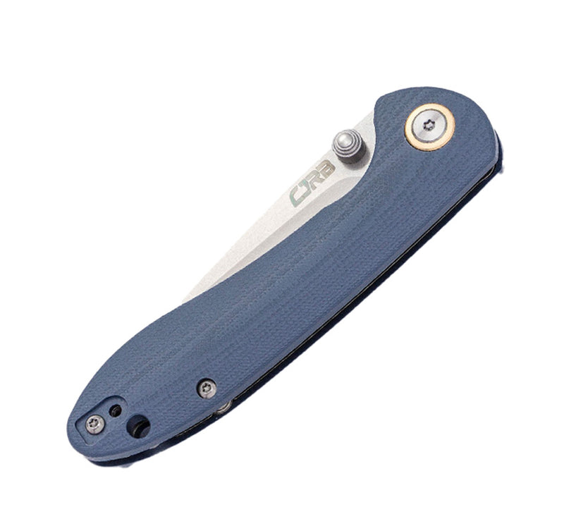 CJRB Small Feldspar Linerlock Folding Knife 3" D2 Tool Steel Blade Blue-Gray G10 Handle 1912SGYC -CJRB - Survivor Hand Precision Knives & Outdoor Gear Store