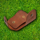 Camillus Teca Hatchet Sheath Vegetable Tanned Leather Constructions Belt Loop