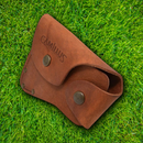 Camillus Teca Hatchet Sheath Vegetable Tanned Leather Constructions Belt Loop