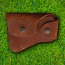 Camillus Teca Hatchet Sheath Vegetable Tanned Leather Constructions Belt Loop