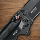 CRKT M16 Folding Knife 3.125" AUS-8 Steel Blade Black Zytel Handle