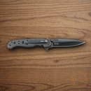CRKT M16 Folding Knife 3.125" AUS-8 Steel Blade Black Zytel Handle