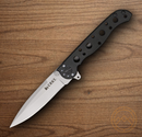 CRKT M16 Folding Knife 3" 8Cr13MoV Steel Blade Black Stainless Handle
