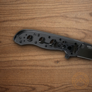 CRKT M16 Folding Knife 3" Stainless Steel Blade Black Stainless Handle