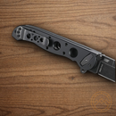 CRKT M16 Folding Knifes 3.63" D2 tool Steel Blade Black Aluminum Handle