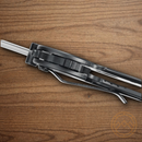 CRKT M16 Folding Knife 3.88" Stainless Steel Blade Black Stainless Handle