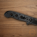 CRKT M16 Folding Knife 3.88" Stainless Steel Blade Black Stainless Handle