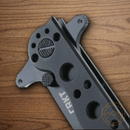 CRKT M16 Folding Knife 3" 8Cr13MoV Steel Blade Black Stainless Handle