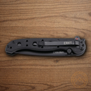 CRKT M16 Folding Knife 3" 8Cr15MoV Steel Blade Black GRN Handle