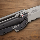 CRKT M16 Folding Knife 3" AUS-8 Steel Blade Black GRN Handle