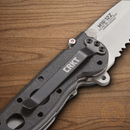 CRKT M16 Folding Knife 3" AUS-8 Steel Blade Black GRN Handle