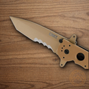 CRKT M16 Special Folding Knife 4" Stainless Steel Blade Black Aluminum Handle