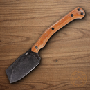 CRKT Razel Nax Fixed Knife 4.25" 1075HC Steel Blade Tan Resin Handle