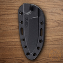 CRKT Siwi Fixed Knife 3.38" SK5 Carbon Steel Blade Black G10 Handle