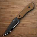 CRKT Ramadi Coyote Fixed Knife 4.38" SK5 Carbon Steel Blade Tan G10 Handle