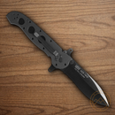 CRKT M21 Special Folding Knife 3.88" AUS-8 Steel Blade Black Aluminum Handle