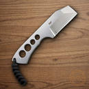 CRKT Razel Chisel Fixed Knife 2" 8Cr13MoV Steel Blade One Piece Construction