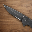 CRKT Xolotl Folding Knife 4.25" 1.4116 Steel Blade Black GRN Handle