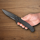 CRKT Xolotl Folding Knife 4.25" 1.4116 Steel Blade Black GRN Handle