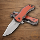 CRKT Obake Folding Knife 3.88" 1.4116 Steel Blade Black/Orange G10 Handle
