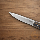 CRKT Biwa Fixed Knife 3" 8Cr13MoV Steel Blade Black/Brown G10 Handle