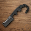 CRKT Minimalist Cleaver Fixed Knife 2.13" 5Cr15MoV Steel Blade Black G10 Handle