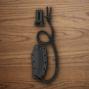 CRKT Minimalist Katana Fixed Knife 3.5" 8Cr13MoV Steel Blade Green Resin Handle