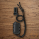 CRKT S.P.E.C. Fixed Knife 2.5" 8Cr13MoV Steel Blade Black/Blue G10 Handle