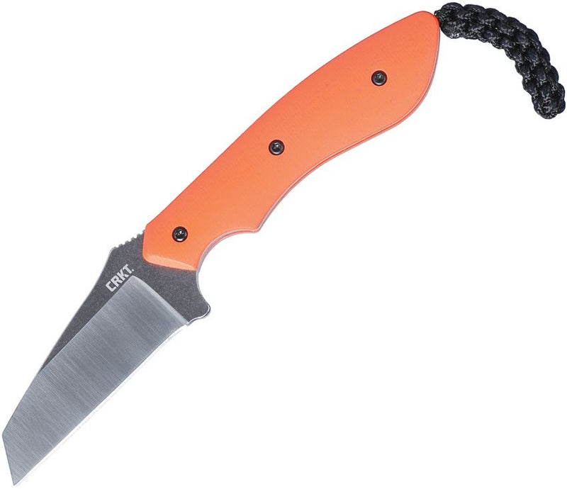 CRKT S.P.I.T. Fixed Knife 2.25" 8Cr13MoV Steel Blade Orange G10 Handle 2399 -CRKT - Survivor Hand Precision Knives & Outdoor Gear Store