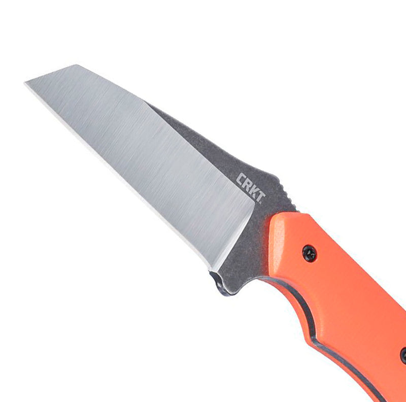 CRKT S.P.I.T. Fixed Knife 2.25" 8Cr13MoV Steel Blade Orange G10 Handle 2399 -CRKT - Survivor Hand Precision Knives & Outdoor Gear Store