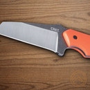 CRKT S.P.I.T. Fixed Knife 2.25" 8Cr13MoV Steel Blade Orange G10 Handle