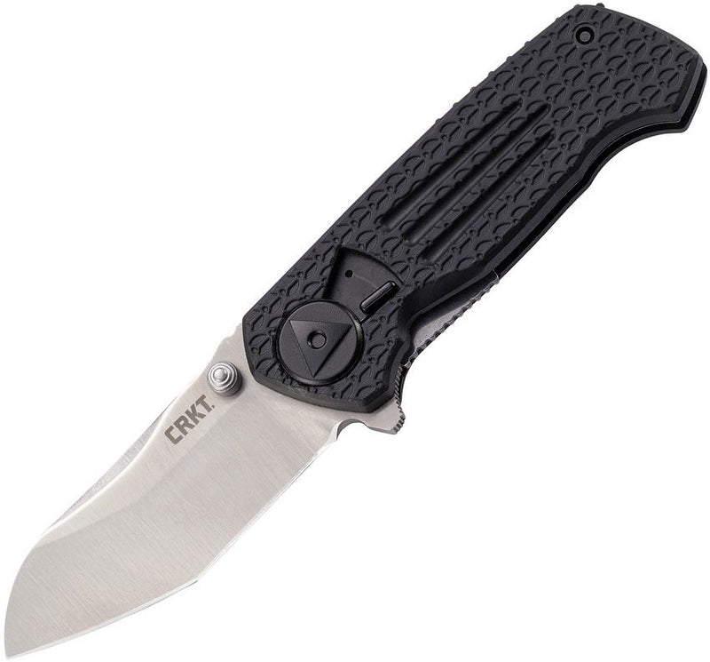 CRKT Prequel Linerlock Folding Knife 2.75" 8Cr14MoV Steel Extended Tang Blade Black GRN Handle 2420 -CRKT - Survivor Hand Precision Knives & Outdoor Gear Store