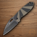 CRKT Heron Folding Knife 3" 8Cr14MoV Steel Blade Tan/Black G10 Handle