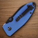 CRKT Squid Folding Knife 2.25" D2 Tool Steel Blade Blue Micarta Handle