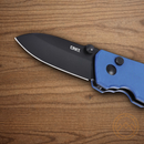 CRKT Squid Folding Knife 2.25" D2 Tool Steel Blade Blue Micarta Handle