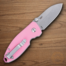 CRKT Squid Folding Knife 2.25" 14C28N Steel Blade Rose G10 Handle