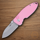 CRKT Squid Folding Knife 2.25" 14C28N Steel Blade Rose G10 Handle